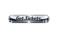 a silver get tickets button on a black background